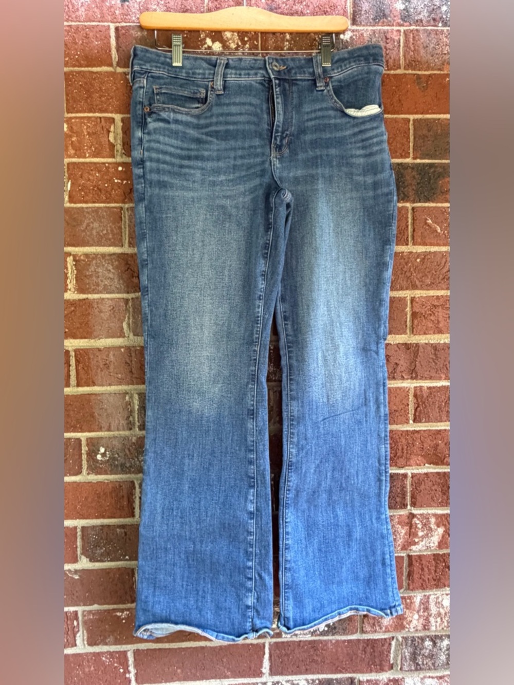 American Eagle Outfitters Medium Blue KickBoot Jeans